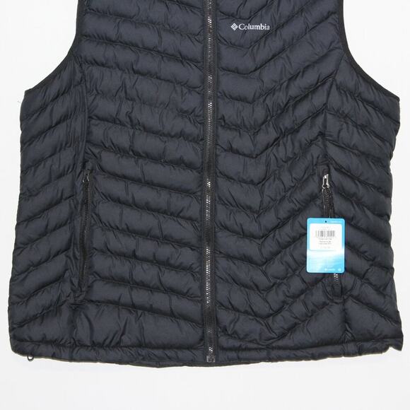 Columbia Sportswear Powder Lite Vest in Black Size 2X NWT - Picture 4 of 7